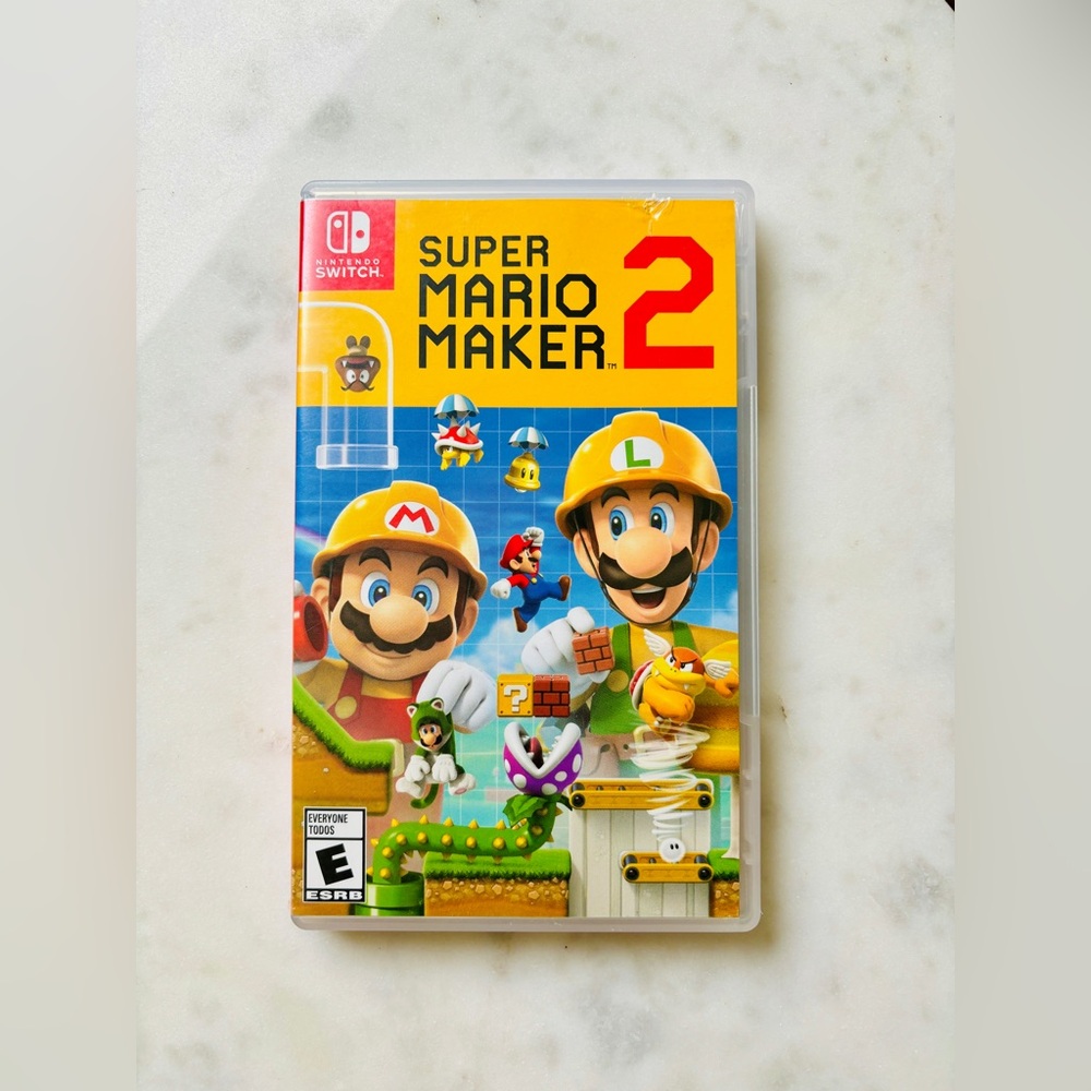 Super Mario Maker 2 Nintendo Switch Game Physical Cartridge